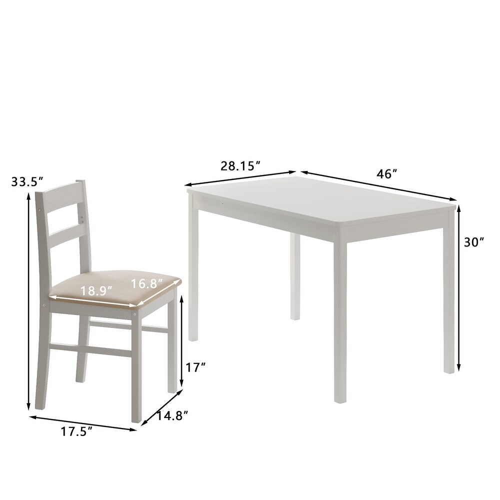 S.Fyronti 5   Piece Dining Set