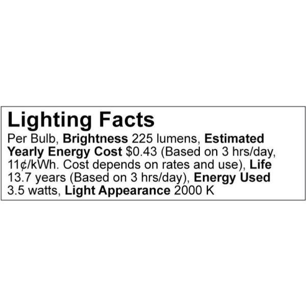 Philips 25-Watt Equivalent A15 Spiral Filament E26 Base LED Vintage Edison LED Light Bulb 2000K Amber (1-Pack) 565655