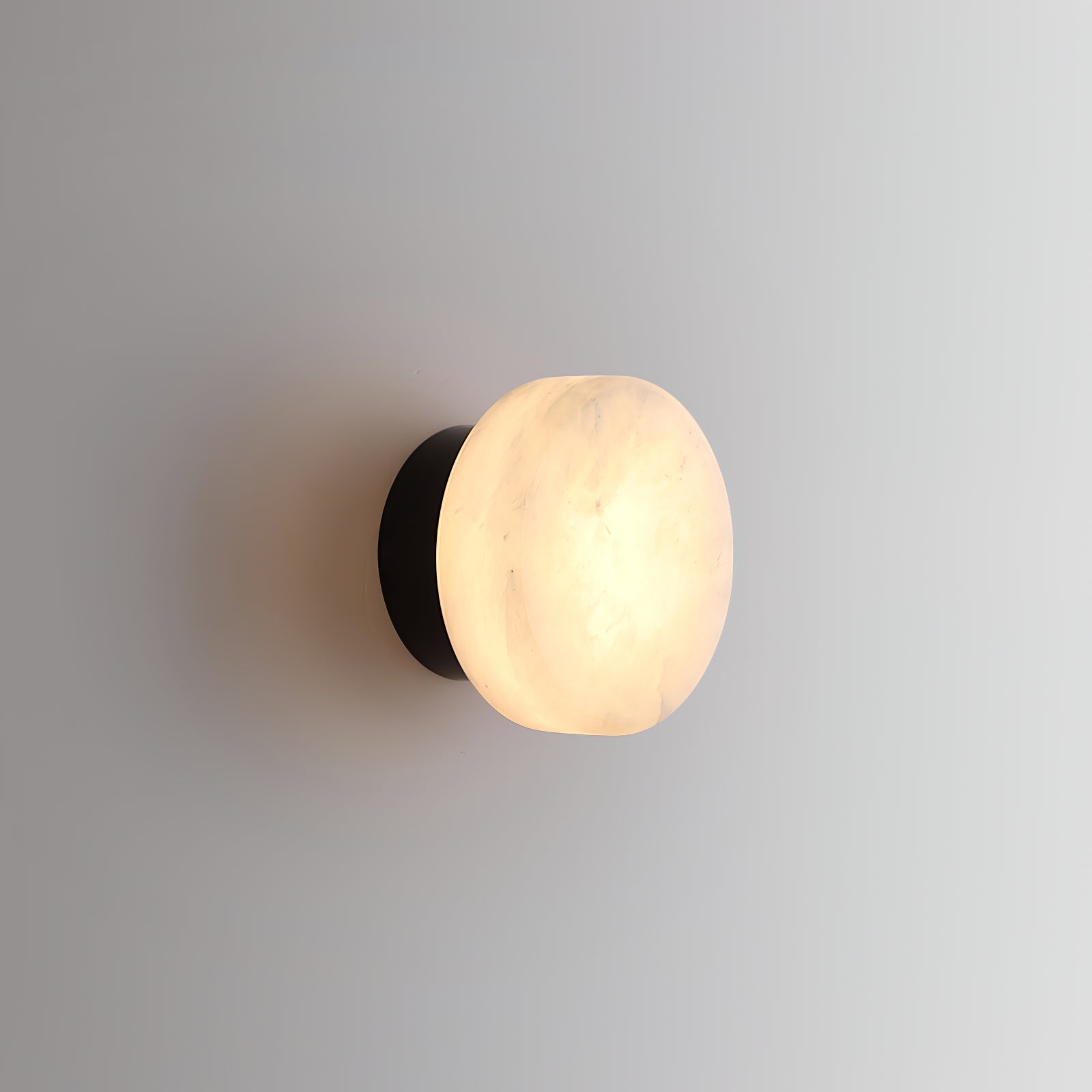 Cylindrical Alabaster Wall Light