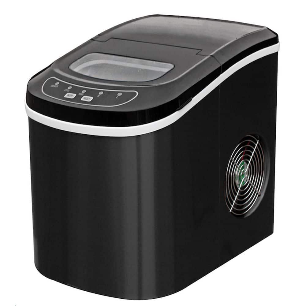 WANDOR 26 lbs Compact Portable Top Load Ice Maker in Black