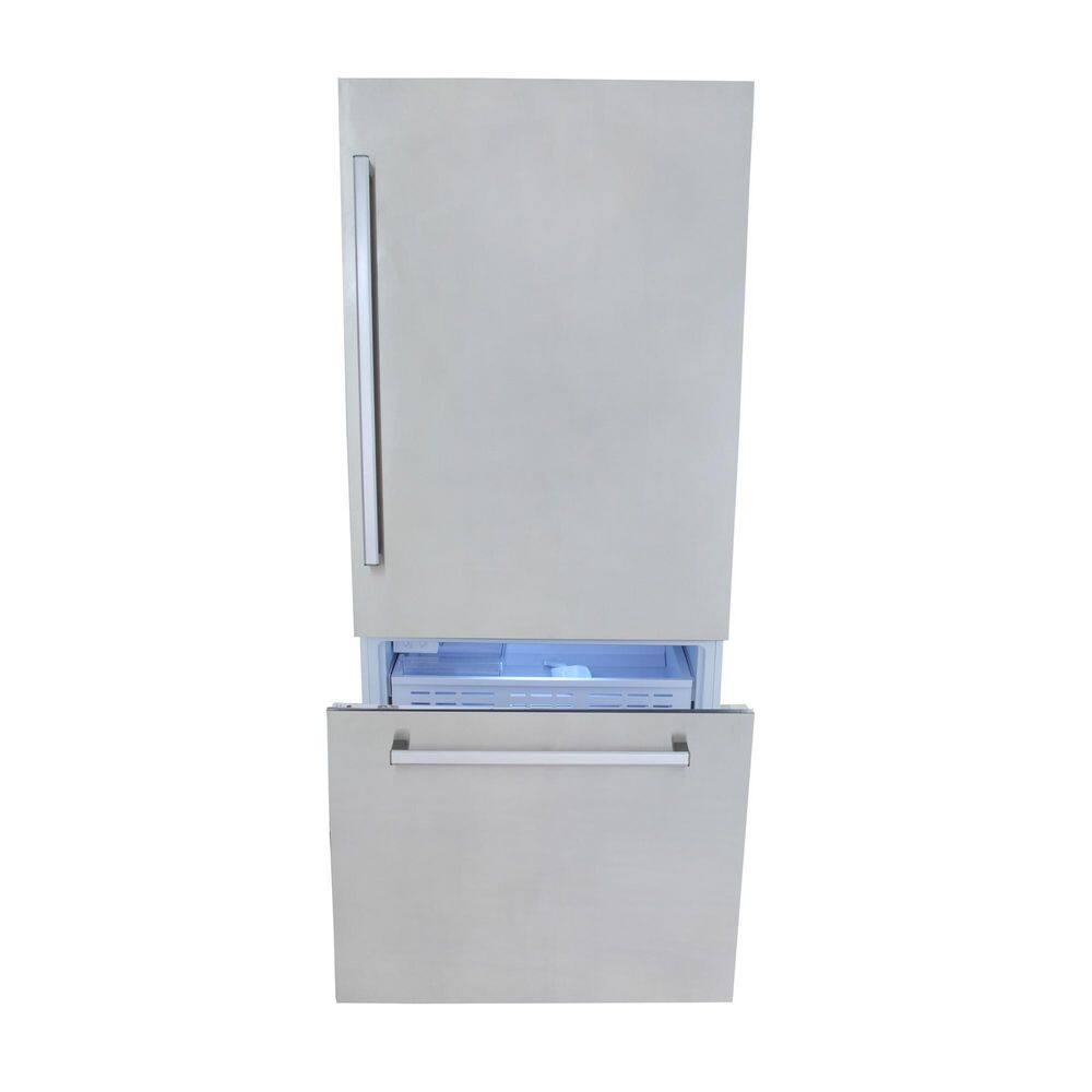 Kucht 36 in. Width 16 cu. ft. Built-In Bottom Freezer Refrigerator in Custom Panel Ready Counter Depth KR360SD