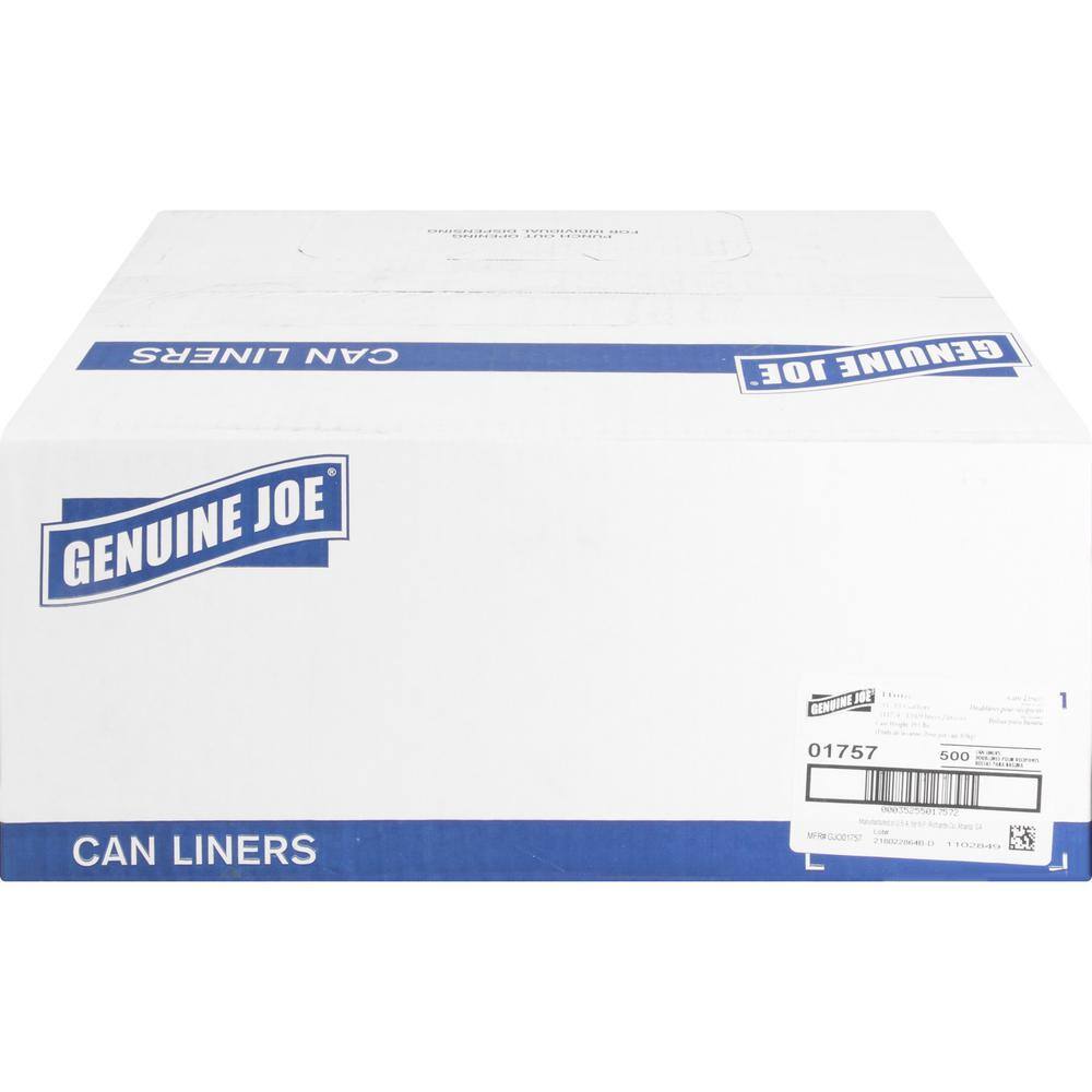 Genuine Joe 33 Gal. High-Density Can Liners (500-Count) GJO01757