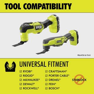 RYOBI 16-Piece Oscillating Multi-Tool Blade Accessory Set A241601