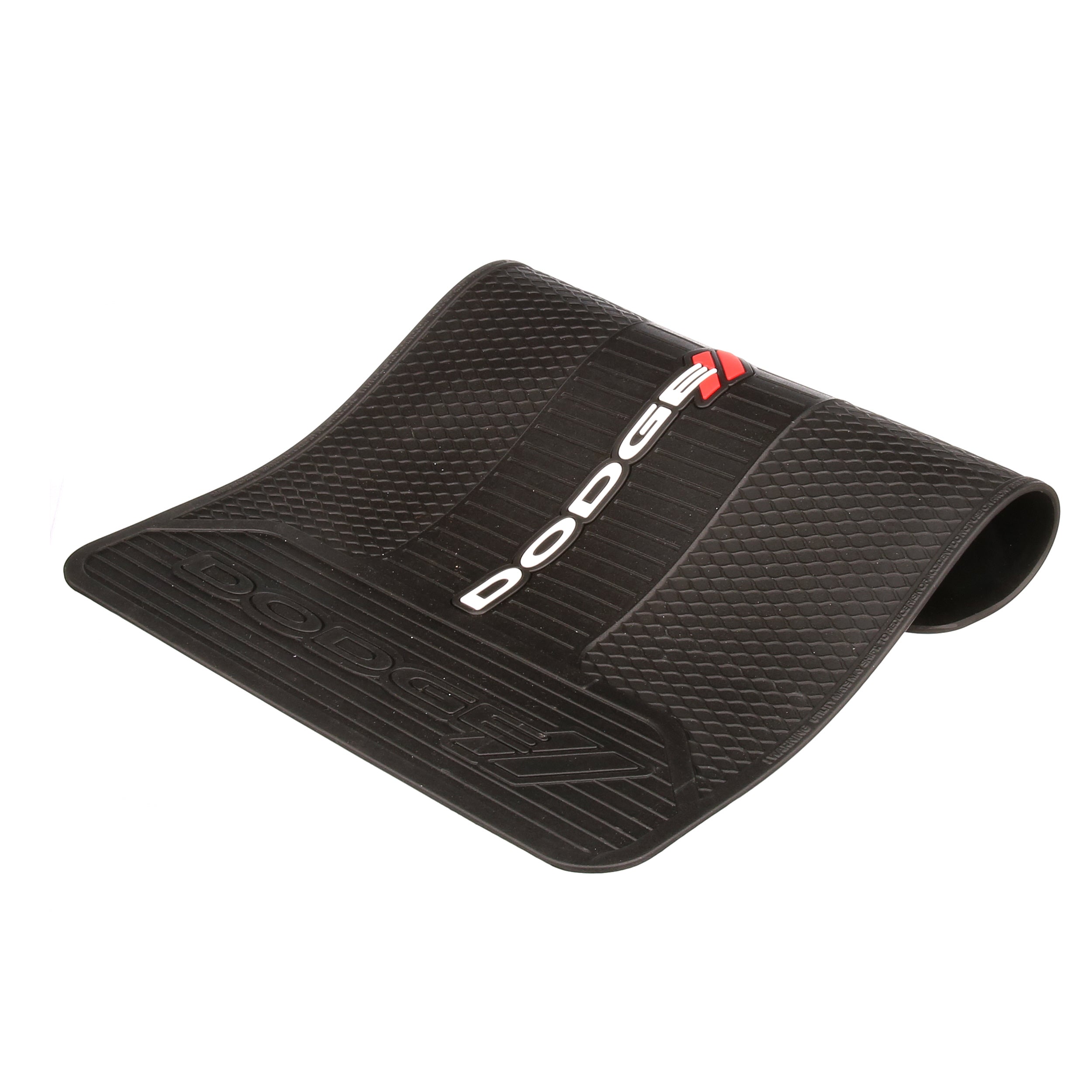 Plasticolor Dodge Universal Fit Automotive Utility Mat， Vinyl， Black， 1 Piece