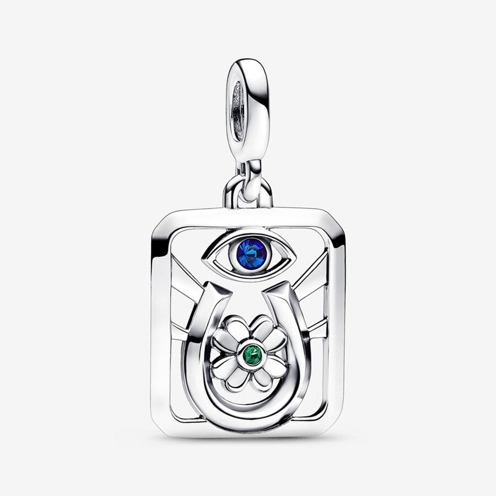 PANDORA  Pandora ME Tarot Card Medallion in Silver