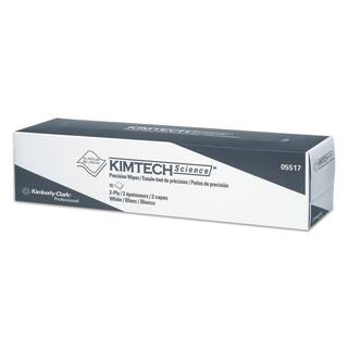 Kimtech Precision Wipers POP-UP Box 2-Ply 14.7 in. x 16.6 in. White 90Box 15 BoxesCarton KCC05517