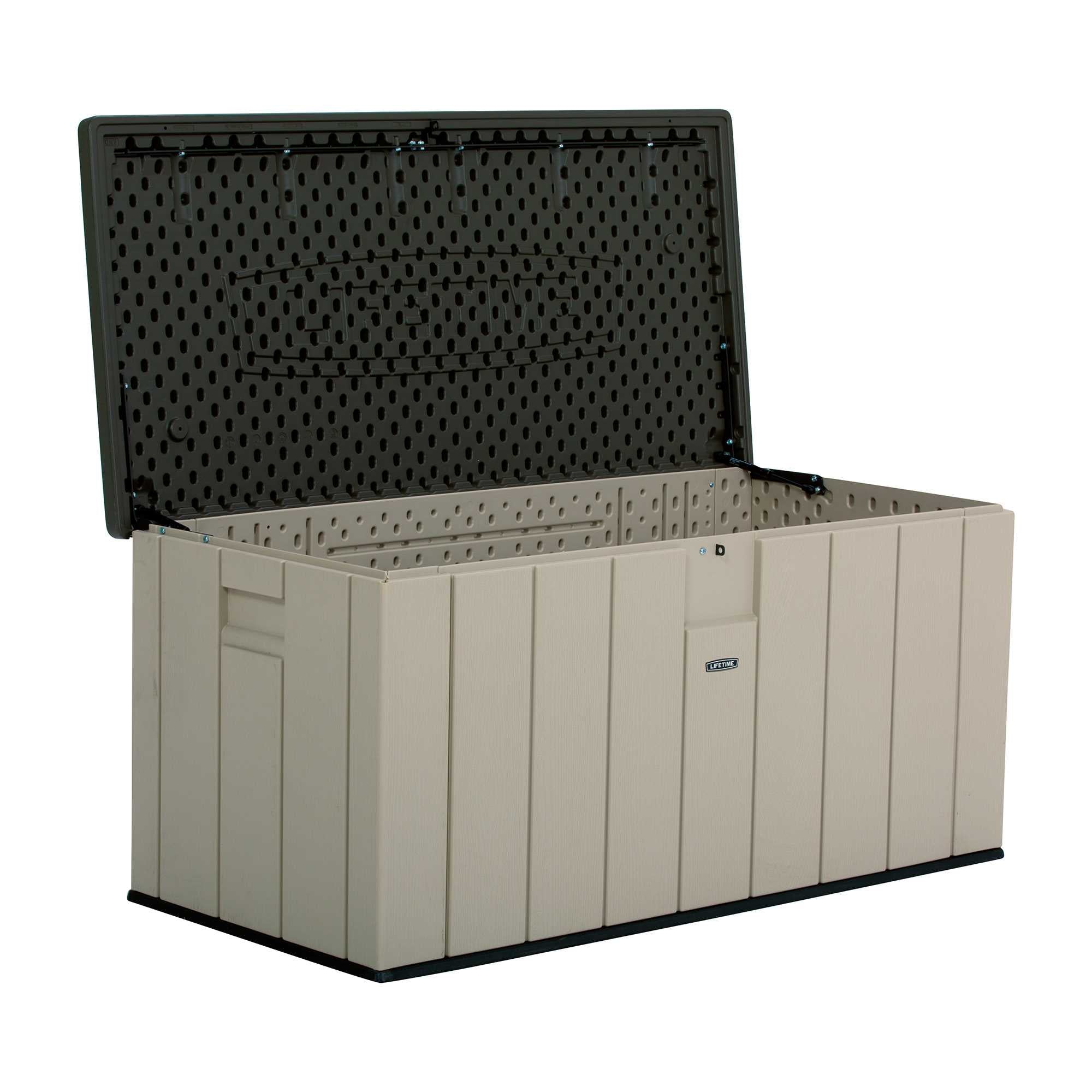 Lifetime 150-Gallon Heavy-Duty 59.3 in. Storage Deck Box