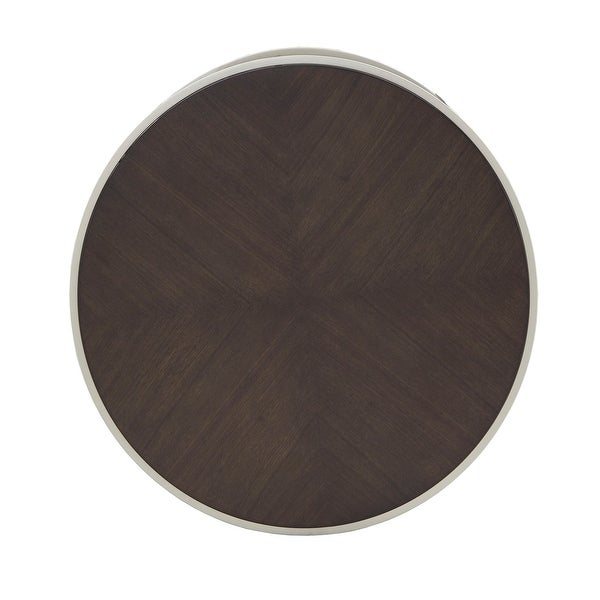 Cooke Round Table with Metal Base from iNSPIRE Q Modern