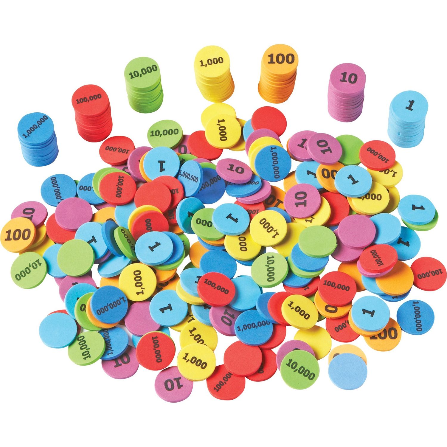 Place Value Disks by Learning Resources LRNLER5215