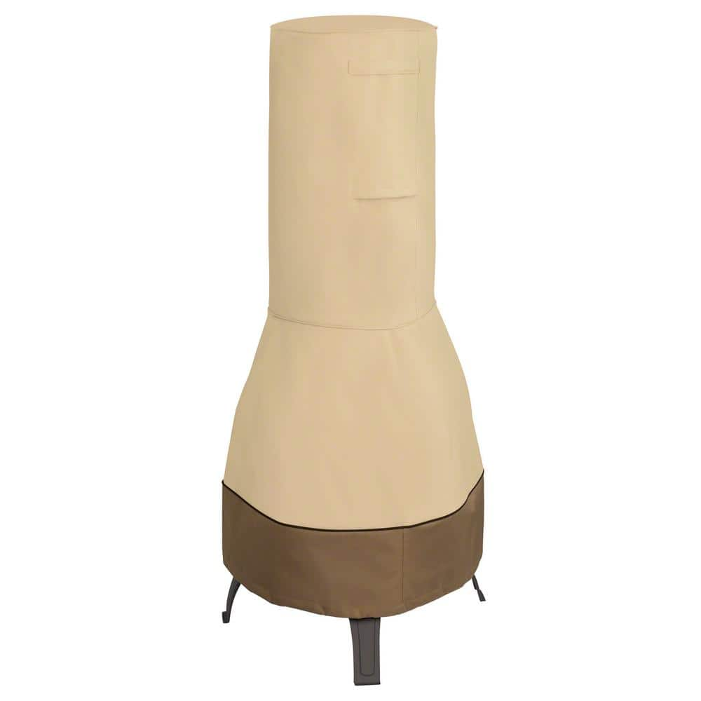 Classic Accessories Veranda 25 in. Dia x 65 in. H Outdoor Chiminea Cover 55-779-041501-00