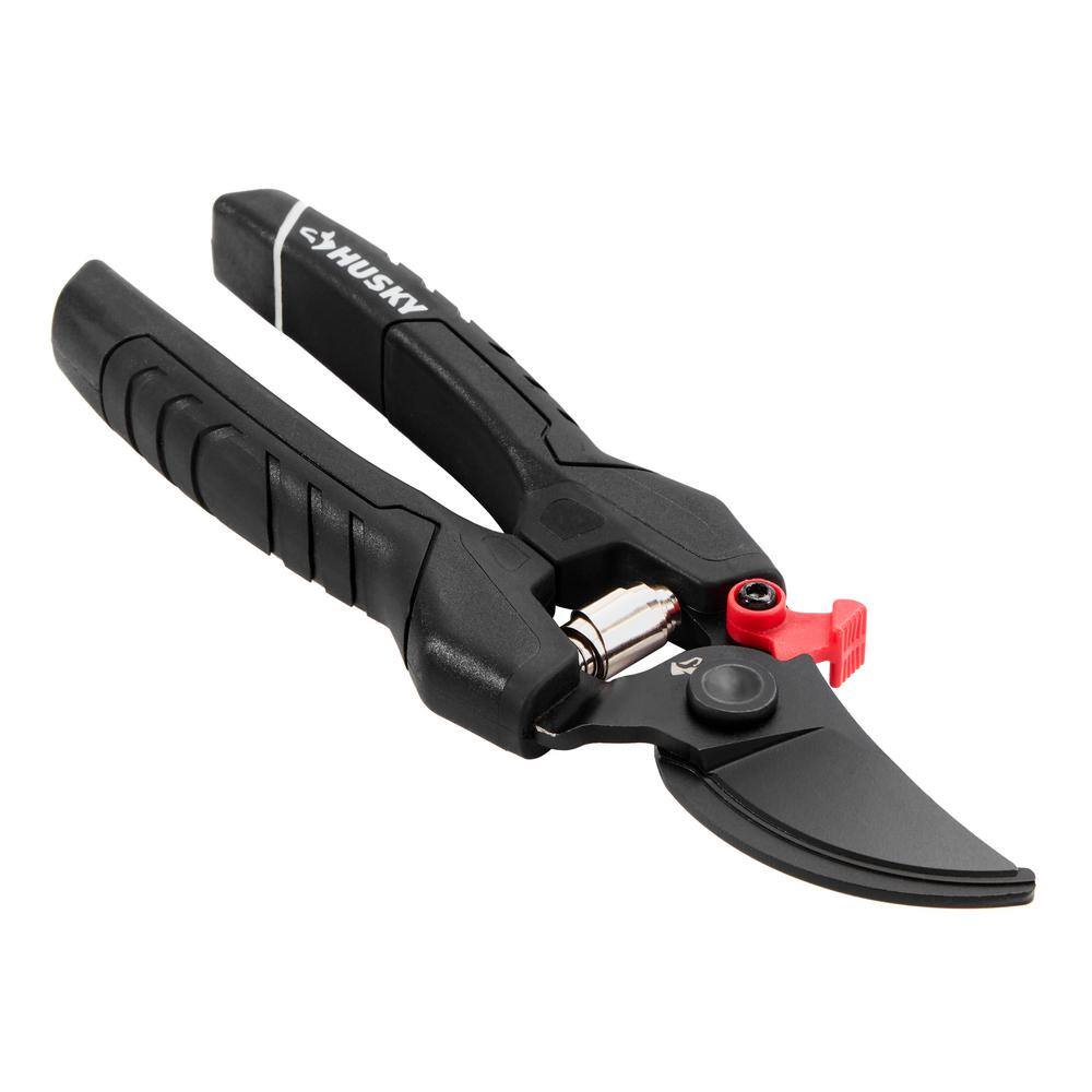 Husky 8 in. Bypass Garden Pruner Shears Husky-11