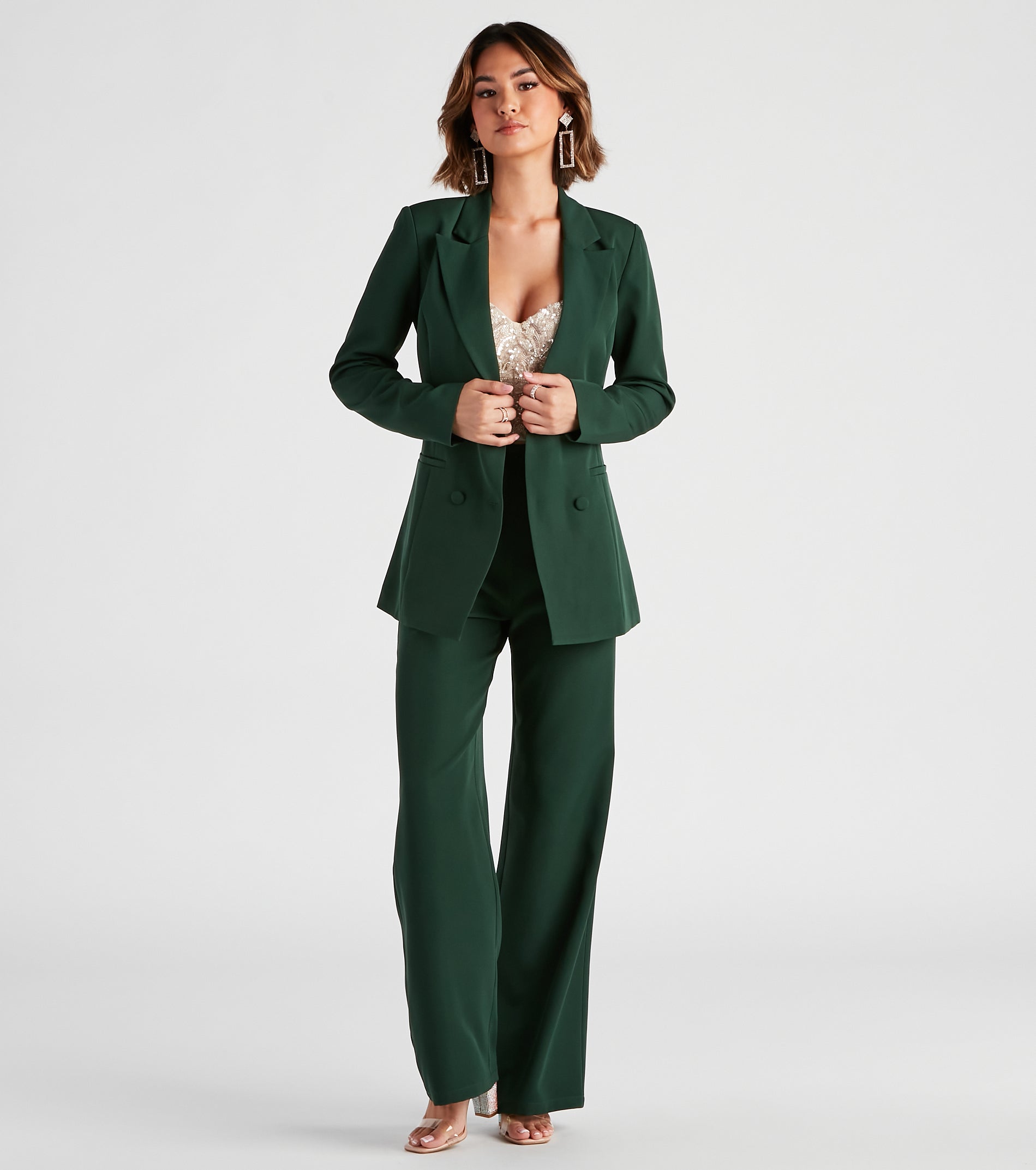 She Means Business Structured Blazer