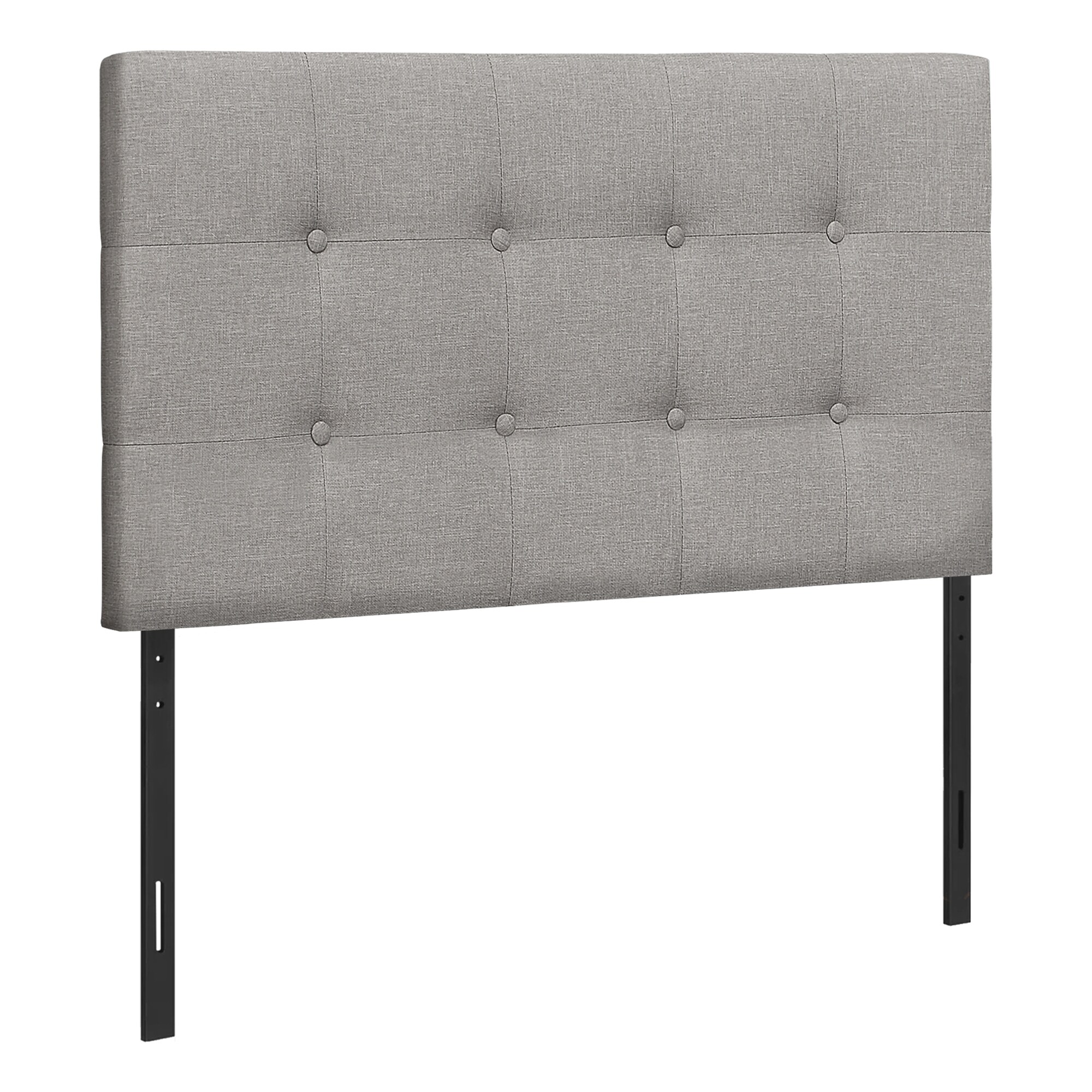 Bed， Headboard Only， Twin Size， Bedroom， Upholstered Linen Look， Transitional - - 31975179