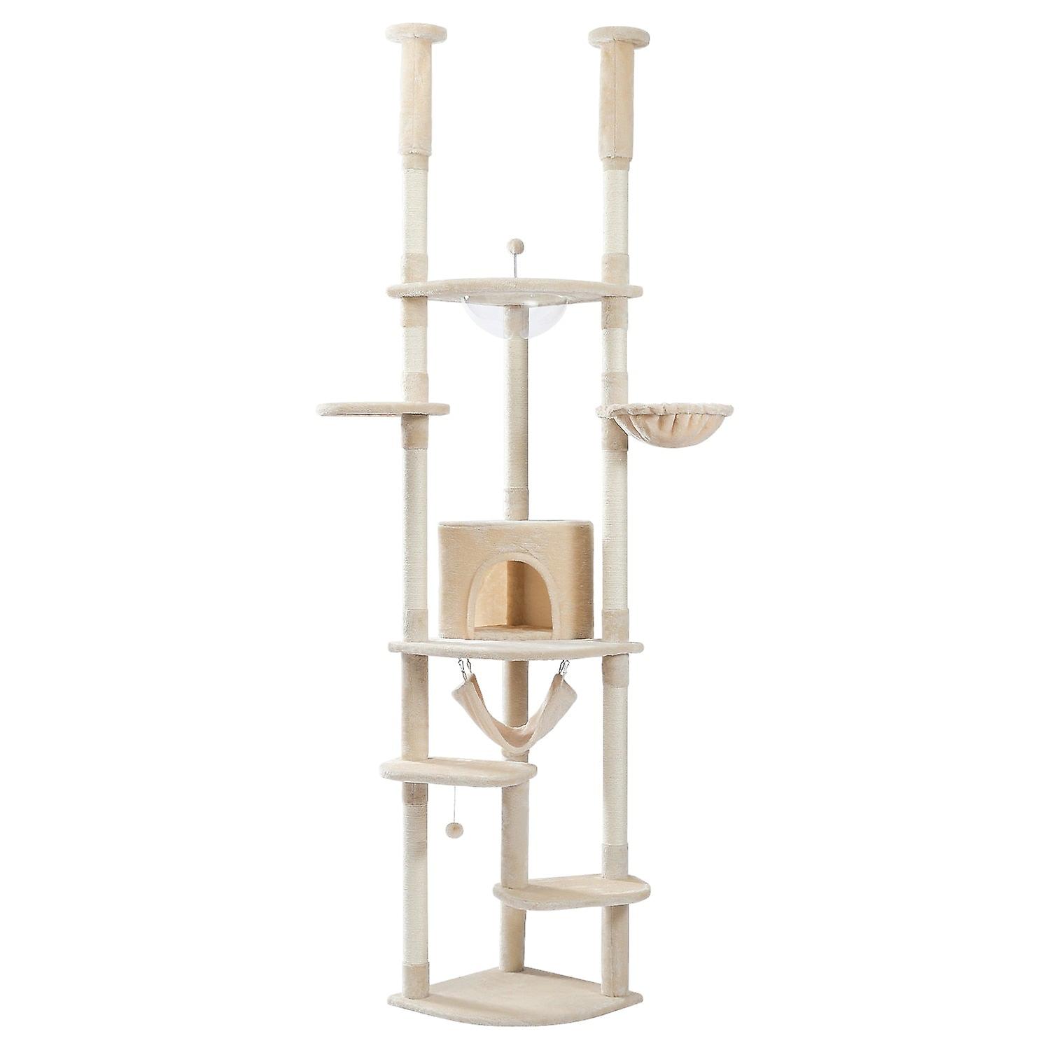 Luxury multi layer tall cat tree tower