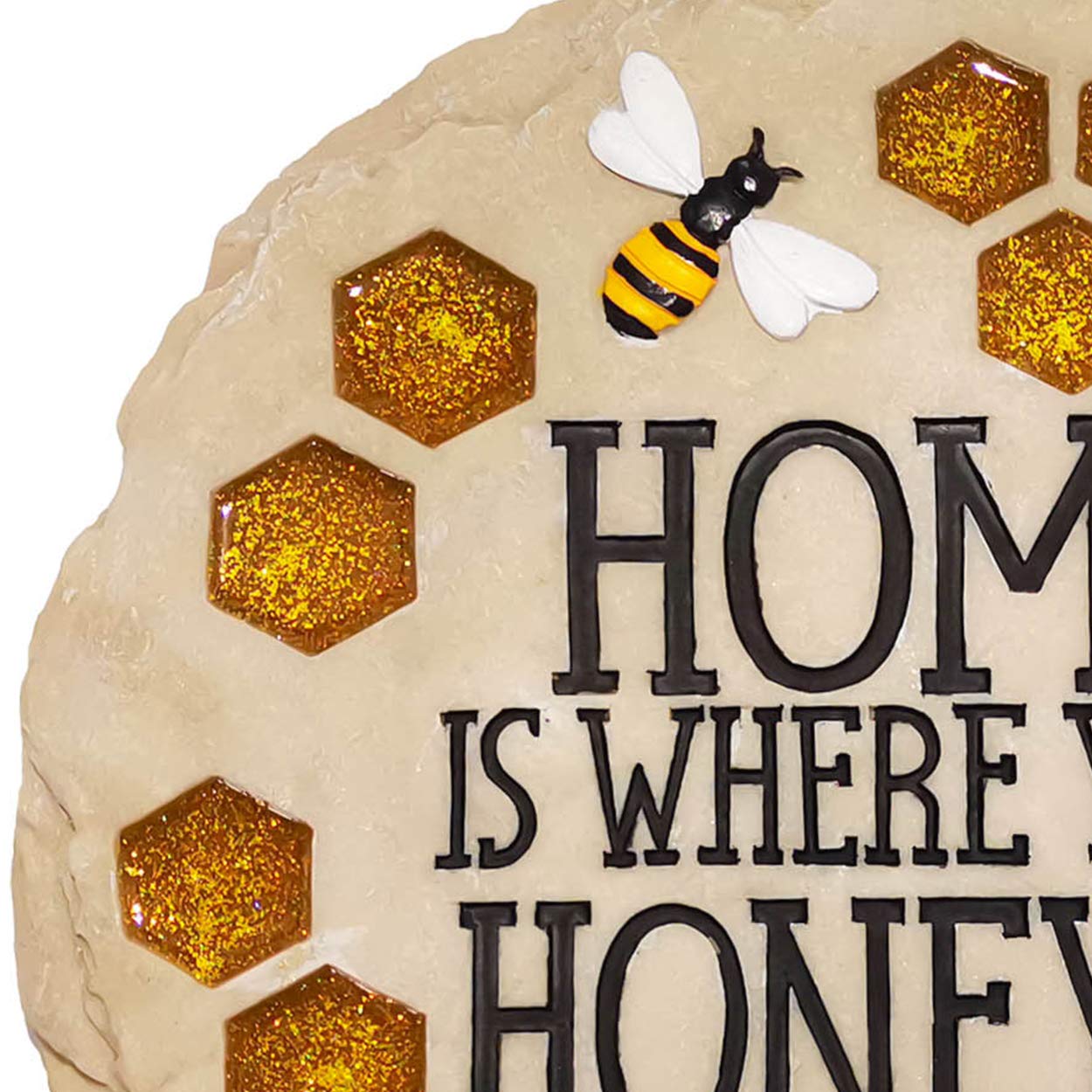 Spoontiques 13457 Home is Where Your Honey is Stepping Stone