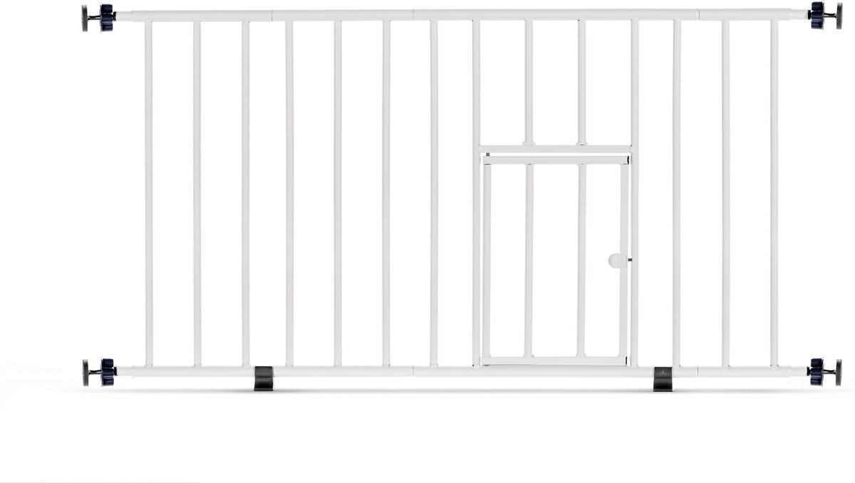 Carlson Pet Products Mini Gate with Pet Door