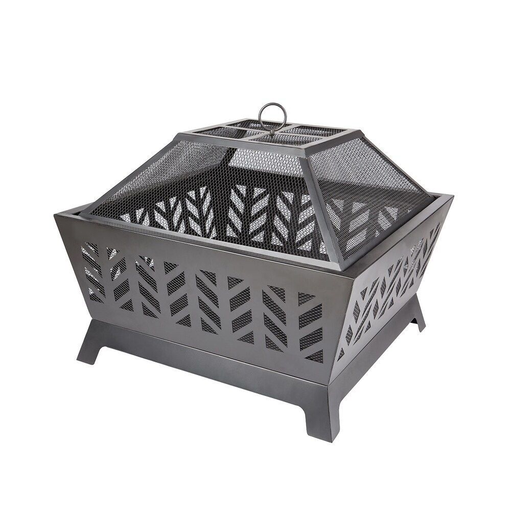Modern Iron Fire Pit Outdoor