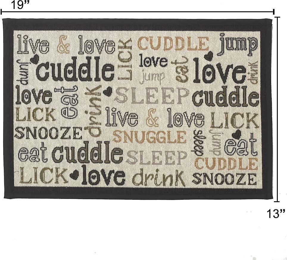 PetRageous Designs Cuddle Tapestry Placemat