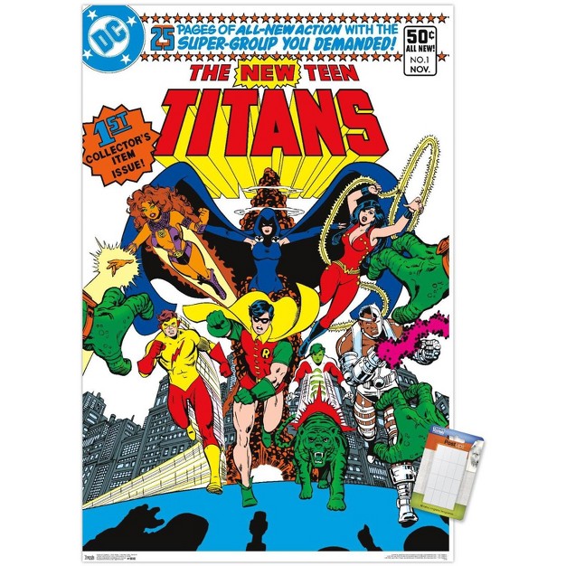 Trends International Dc Comics Teen Titans The New Teen Titans 1 Unframed Wall Poster Prints