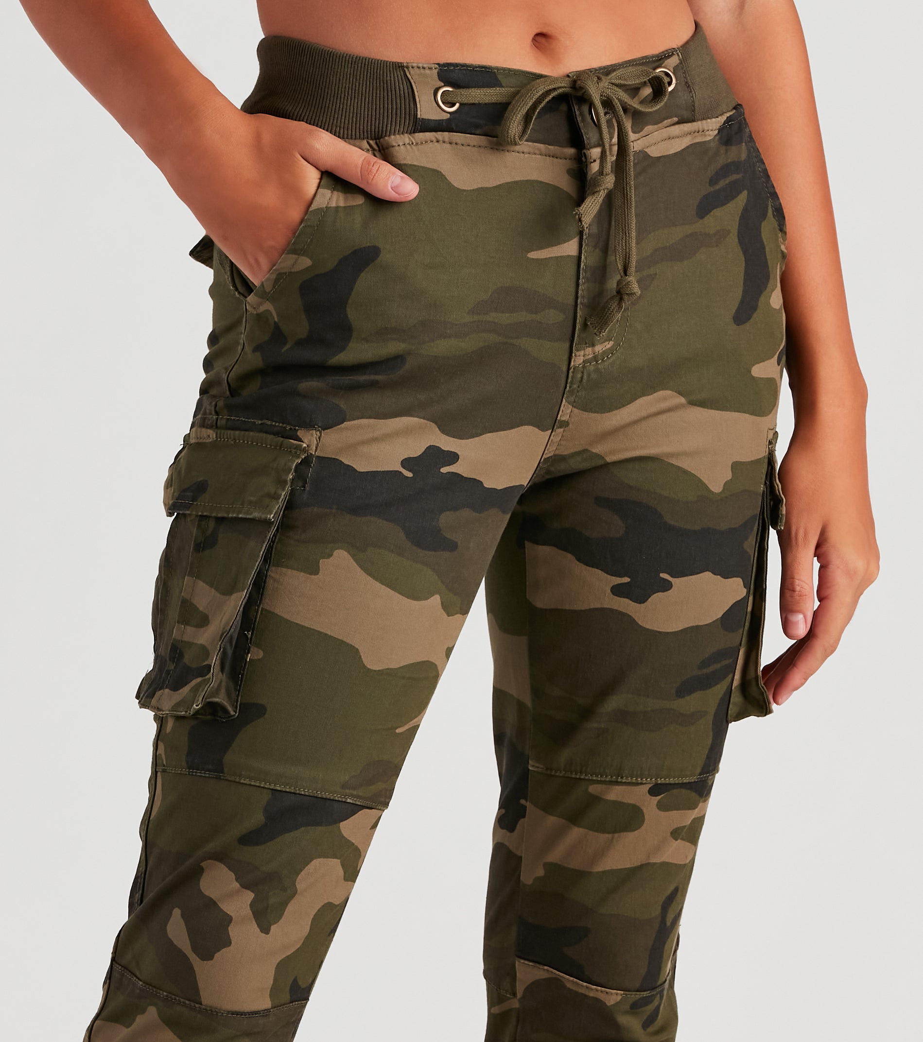 Boss Moves Camouflage Cargo Joggers