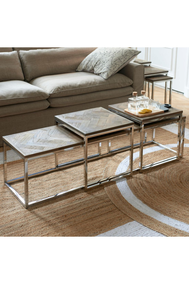 Elm Modular Coffee Tables (3)  Rivi√®ra Maison Bushwick   Contemporary   Coffee Table Sets   by Oroa   Distinctive Furniture  Houzz