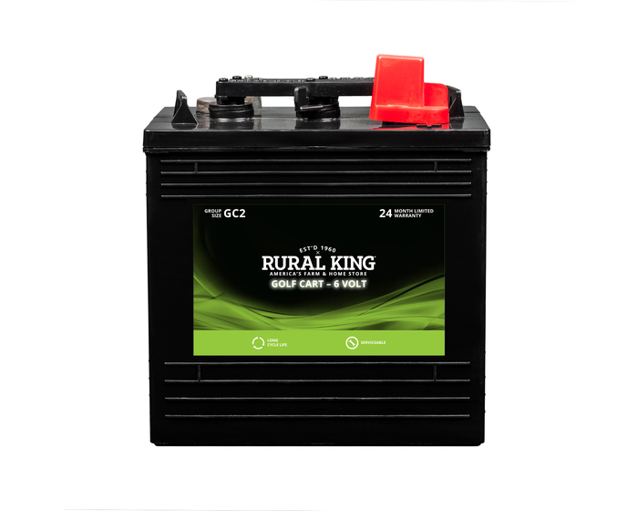 Rural King 6V Golf Cart Battery - GC115G