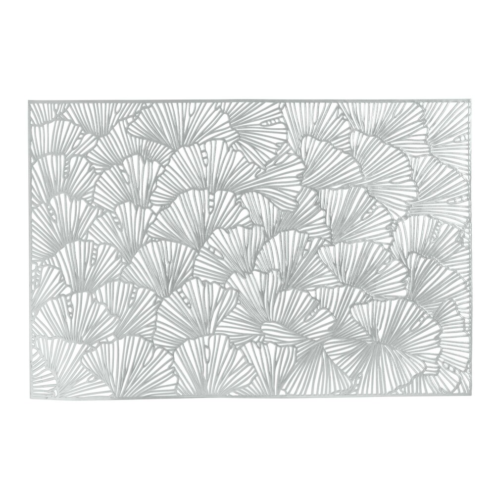 Home Details 4 Pack Shell Laser Cut Placemat