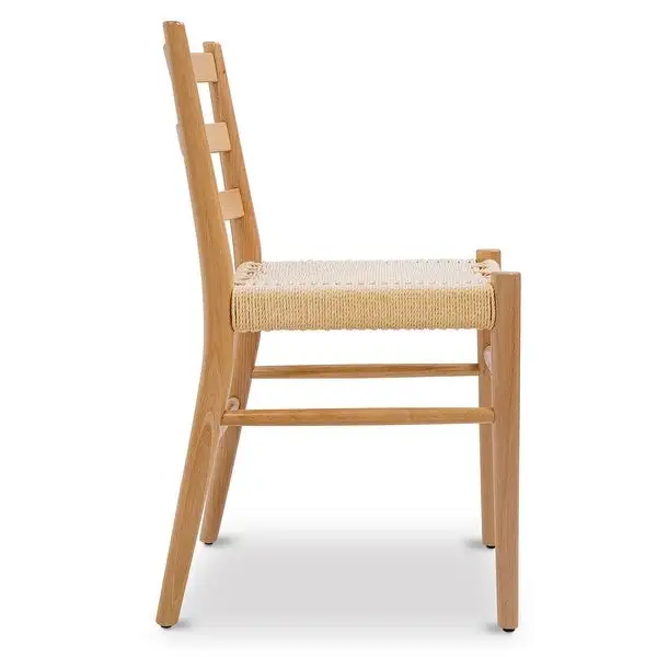 Poly and Bark Ray Dining Chair 2.0 (Set of 2) - Solid Wood Frame