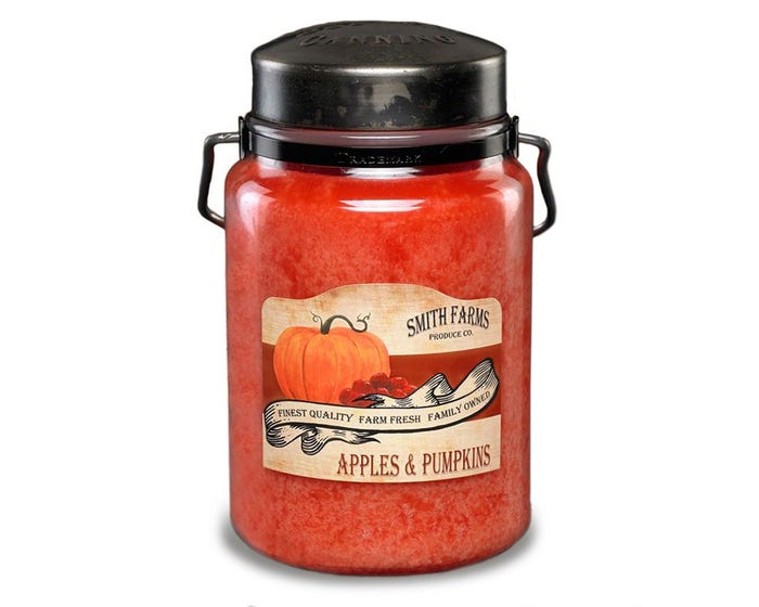 McCalls Apples  Pumpkins Classic Jar Candle， 26 oz. - JAP-26