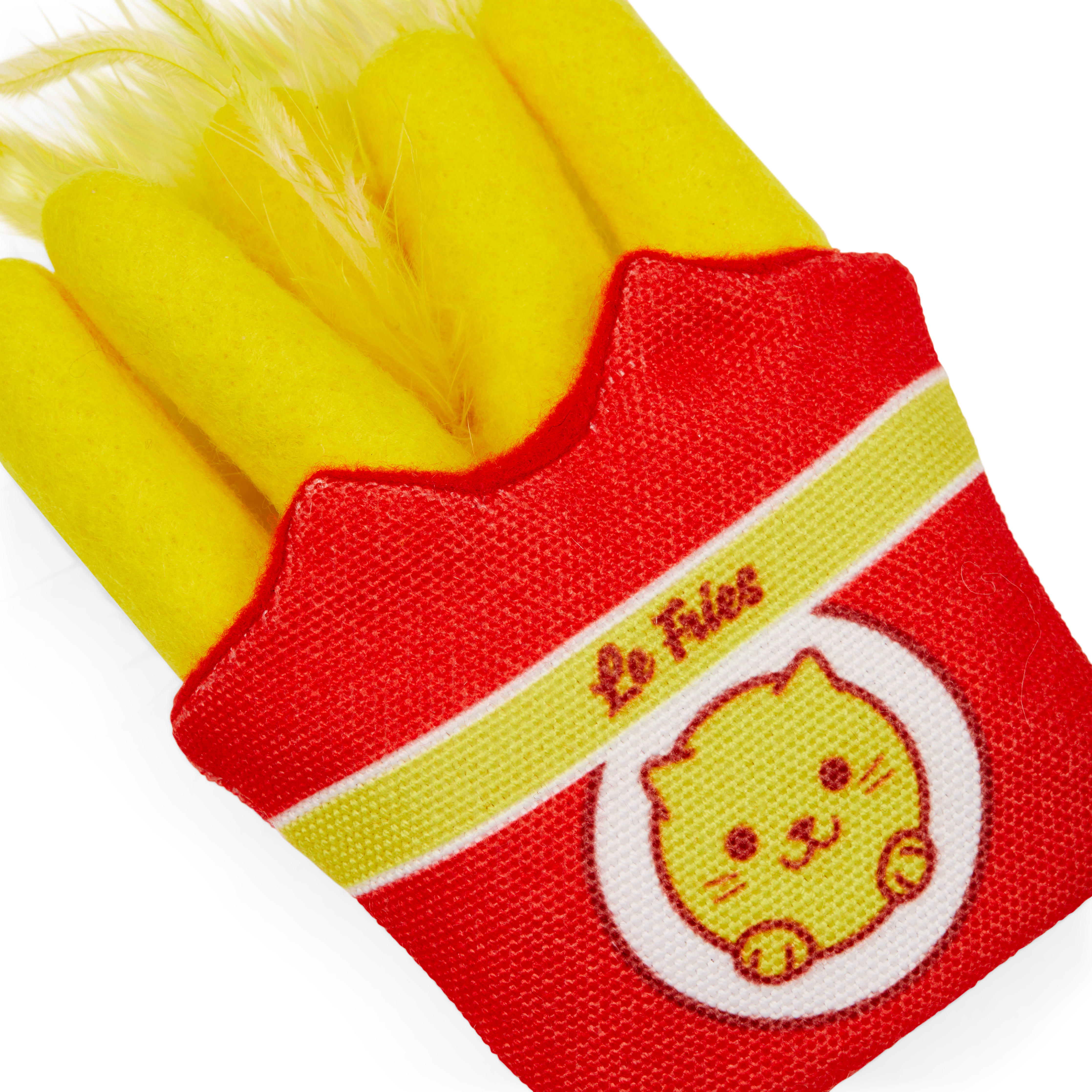 Leaps  Bounds Plush French Fries Cat Toy