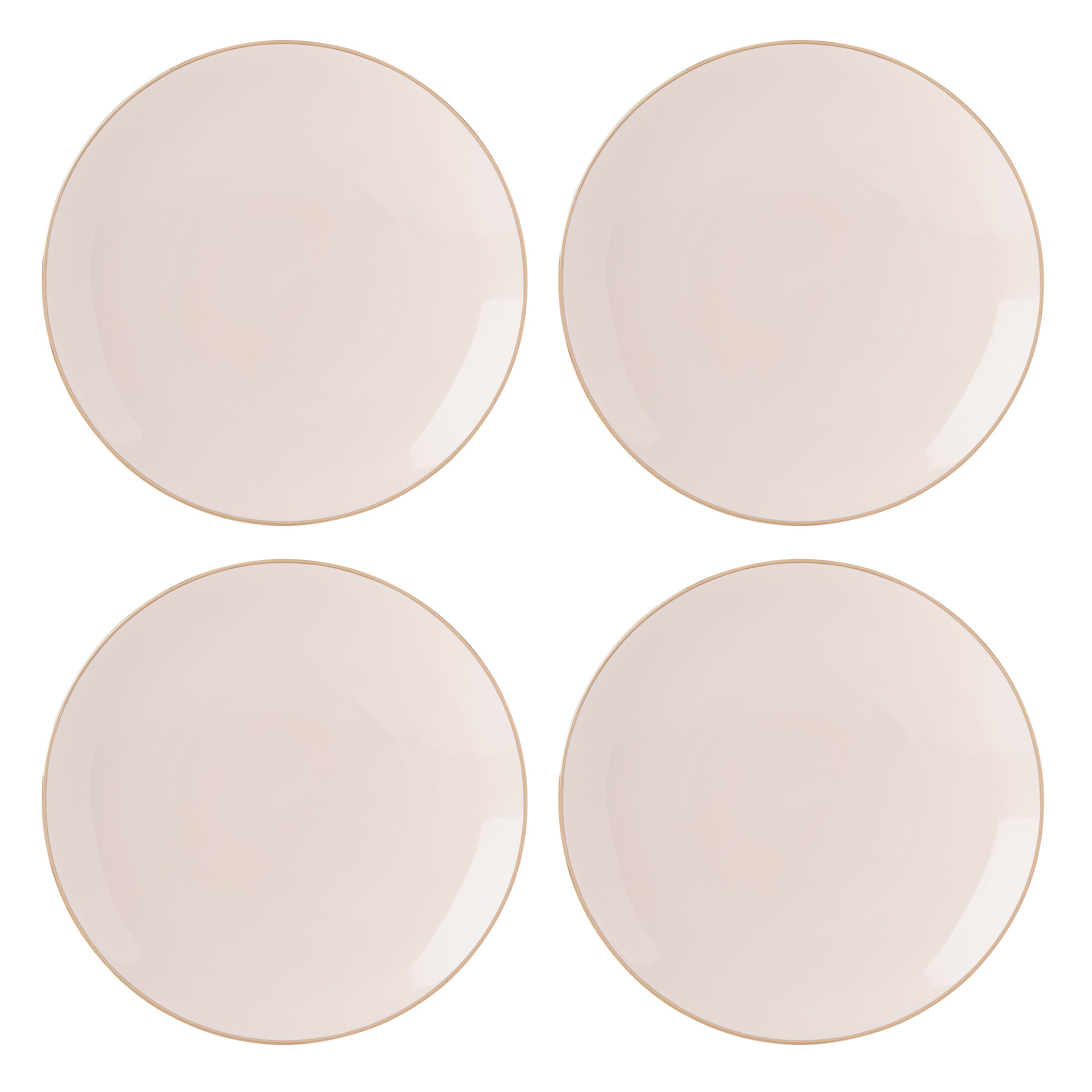 Trianna Coupe Dinner Plates, Set of 4