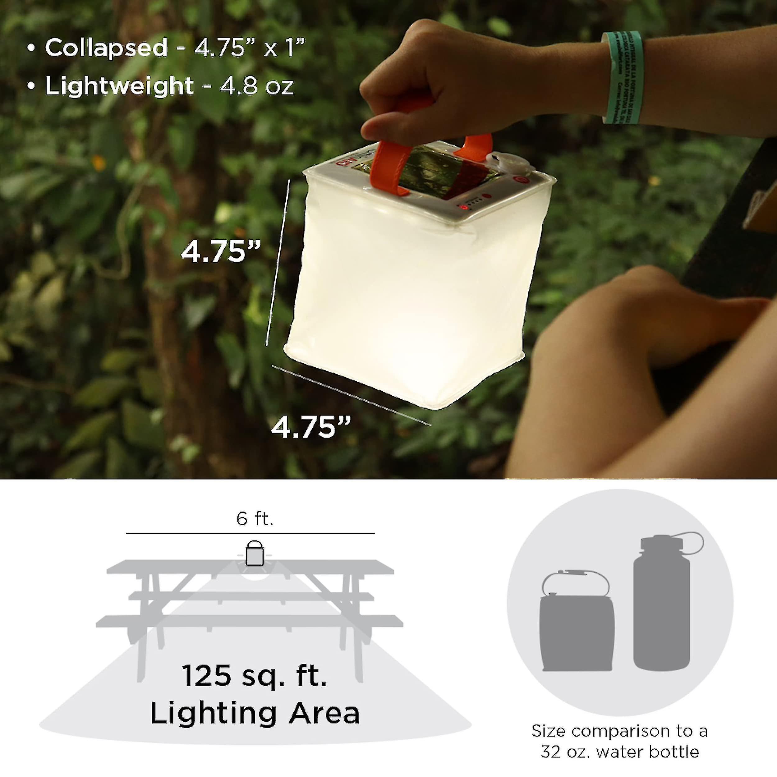 Luminaid Packlite Nova Usb Solar Inflatable Waterproof Light