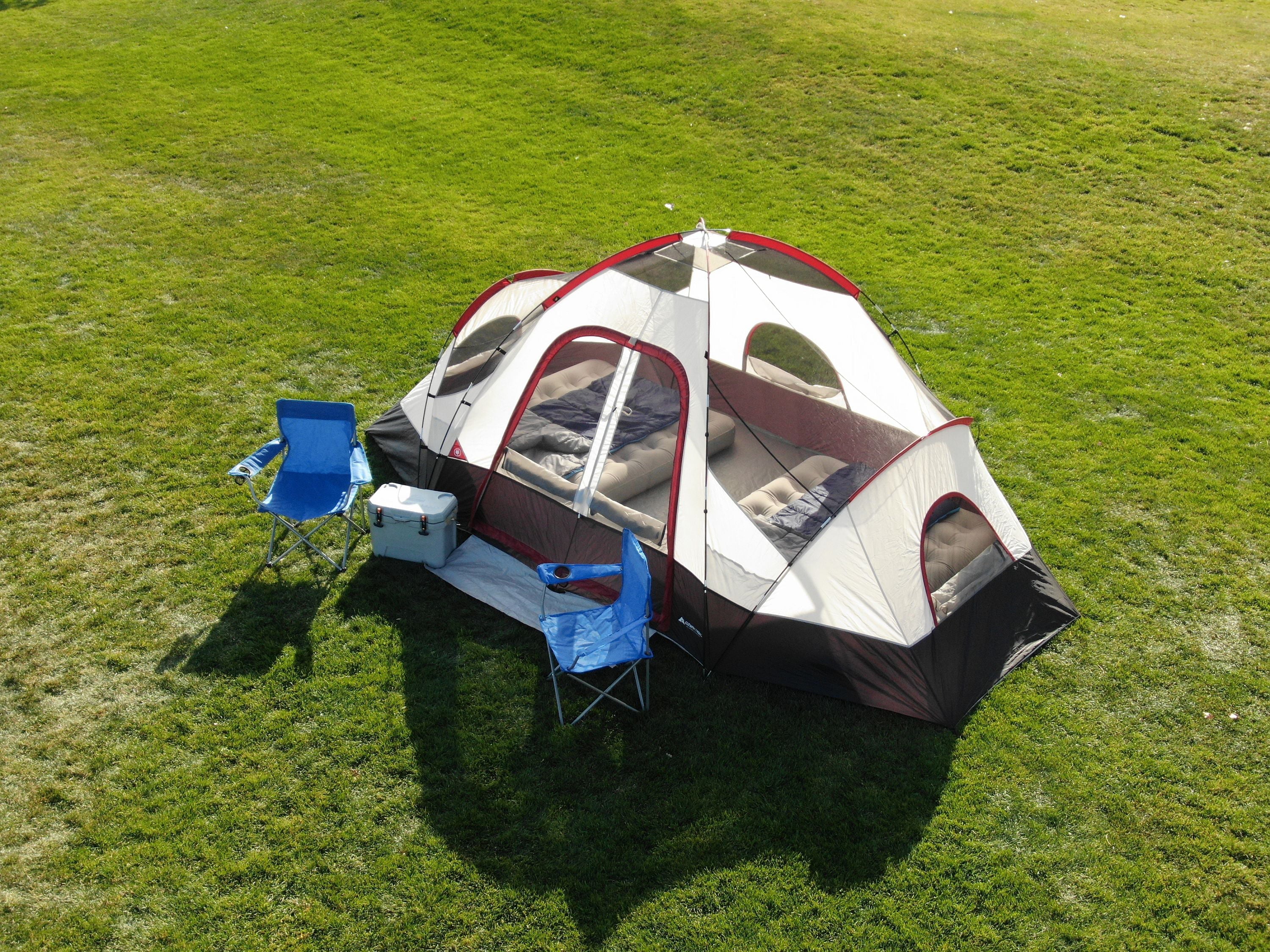 Ozark Trail 8-Person Modified Dome Tent, with Rear Window