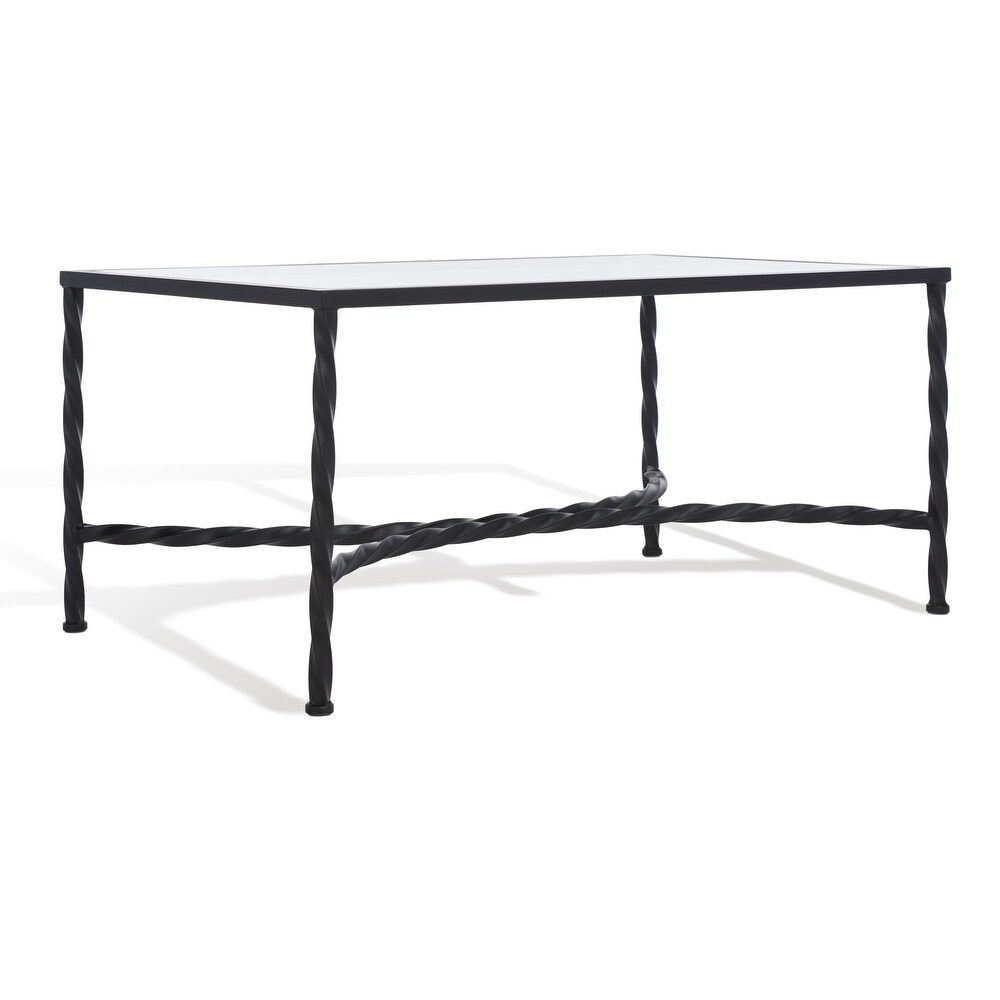 SAFAVIEH Couture Matilda Glass Coffee Table   40\