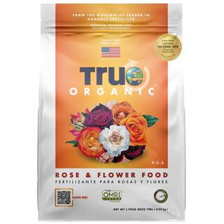 TRUE ORGANIC 12 lbs. Organic Rose and Flower Food Dry Fertilizer OMRI Listed 4-5-3 R0022