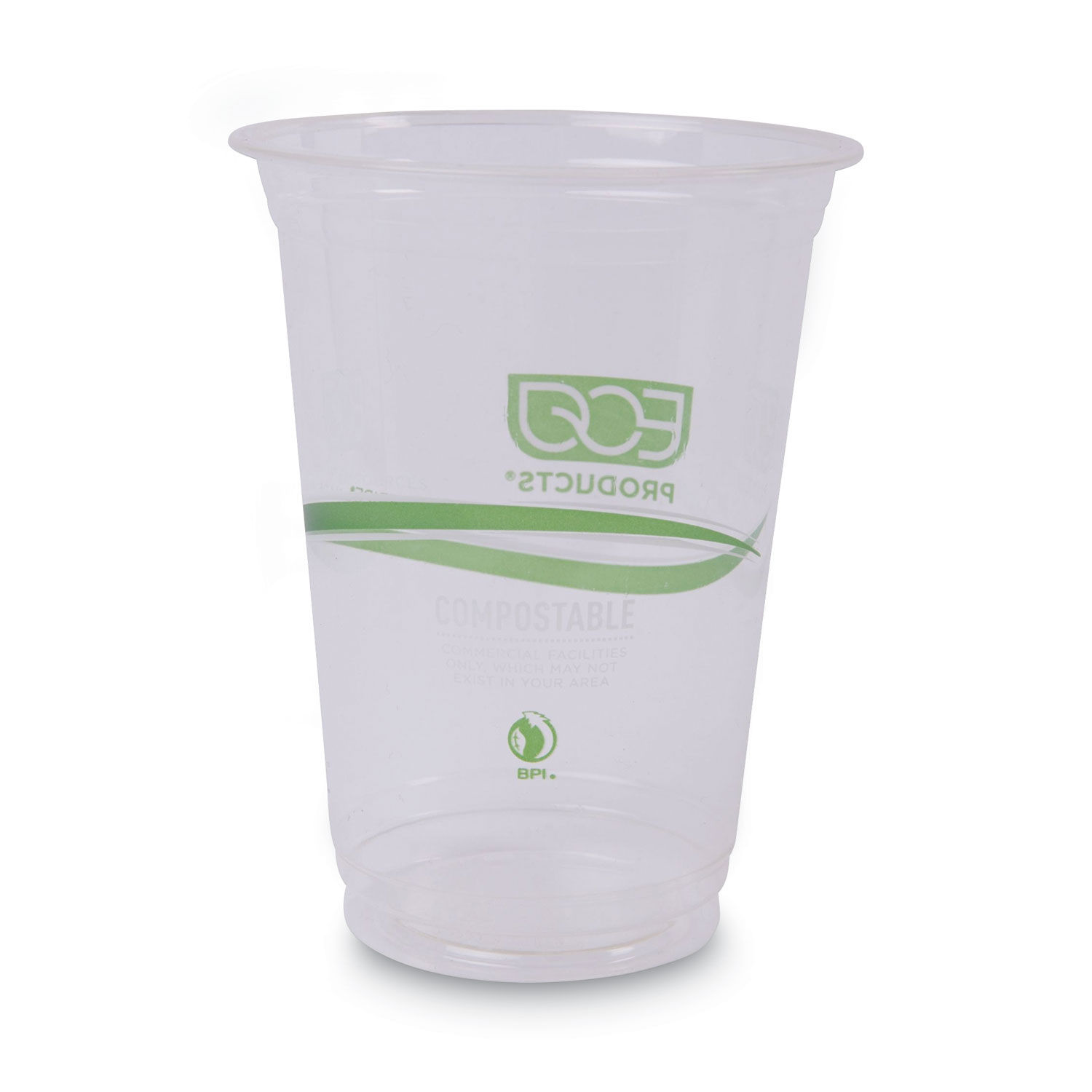 GreenStripe Renewable and Compostable Cold Cups Convenience Pack by Eco-Productsandreg; ECOEPCC16GSPK