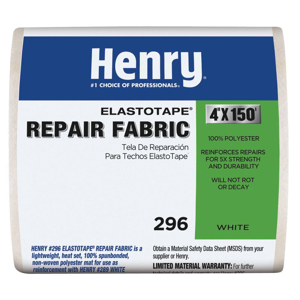 Henry 296 ElastoTape Reinforced Repair Fabric 4 in. x 150 ft. HE296195