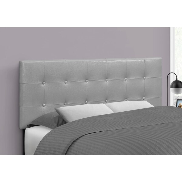 Bed， Headboard Only， Full Size， Bedroom， Upholstered Pu Leather Look， Transitional - - 31784653