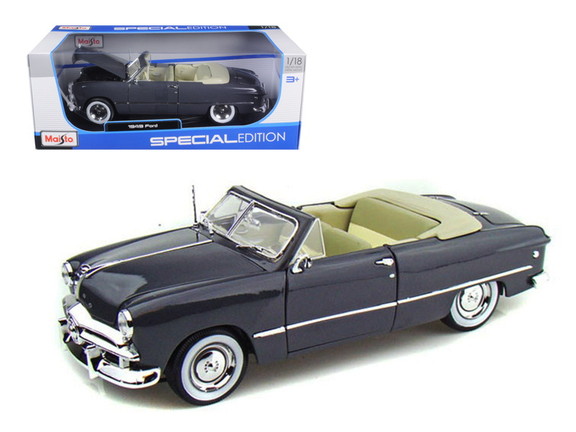 Maisto 31682gry  1949 Ford Convertible Gray 1/18 D...