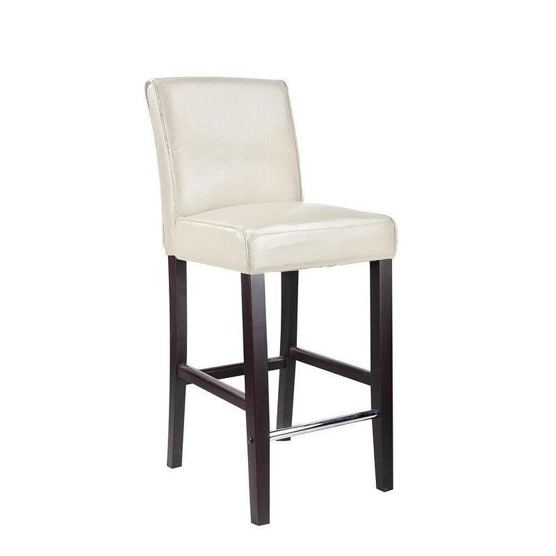 CorLiving Antonio Bar Height Barstool Bonded Leather