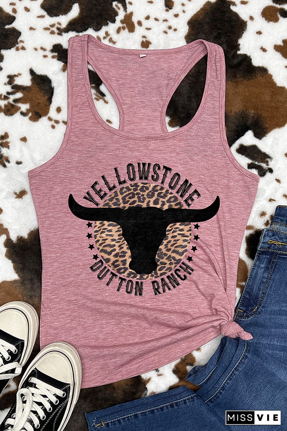 Yellowstone Dutton Ranch Sleeveless Tank Top Wholesale