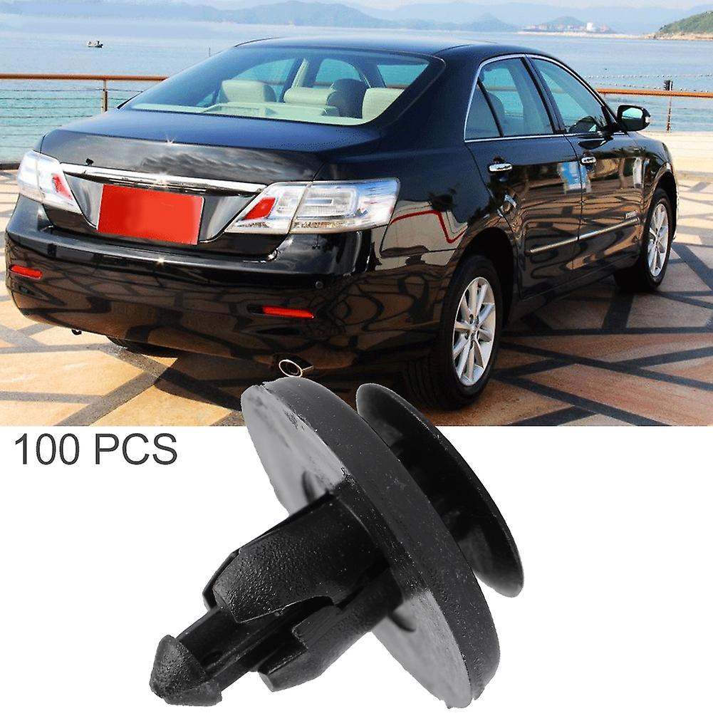 Push Type Hood Bumper Mud Guard Liner Fastener Retainer Clips For Toyota 90467-07166(100pcs)