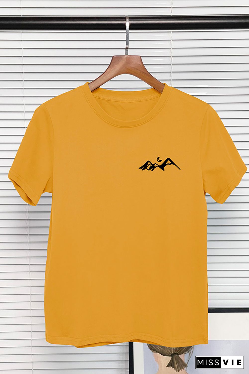 Camping Mountains Graphic Tee