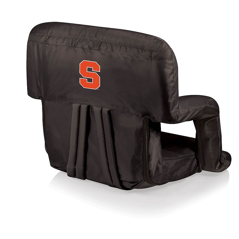 Picnic Time Syracuse Orange Ventura Portable Recliner Chair