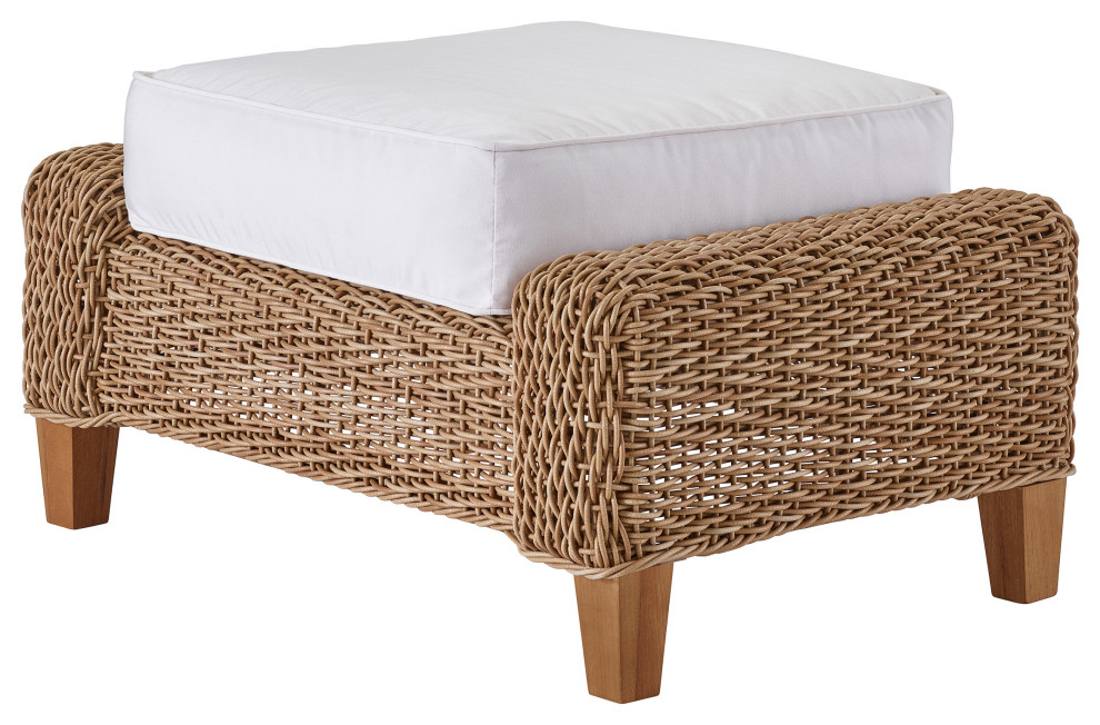 Laconia Ottoman   Tropical   Outdoor Footstools And Ottomans   by Universal Furniture Company  Houzz