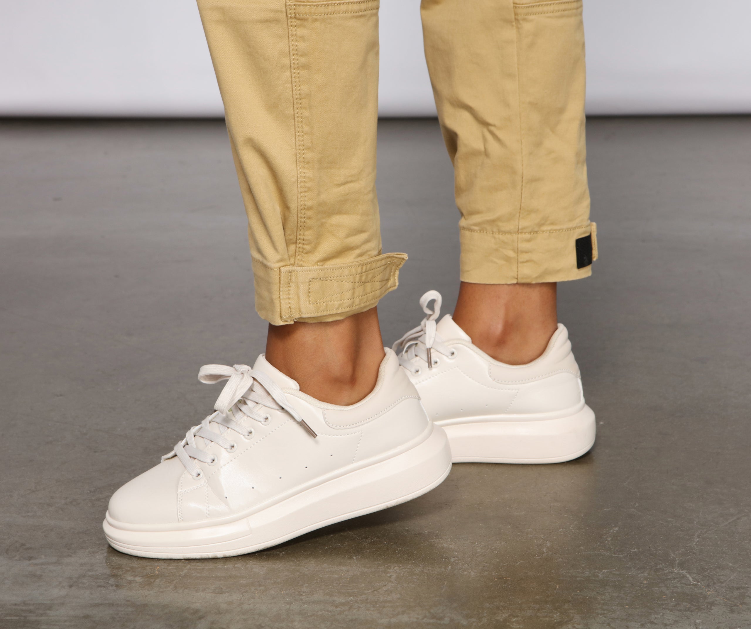 Lowkey Style High Rise Cargo Joggers