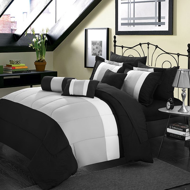 Chic Home Serenity Gray 10-pc. Bed Set