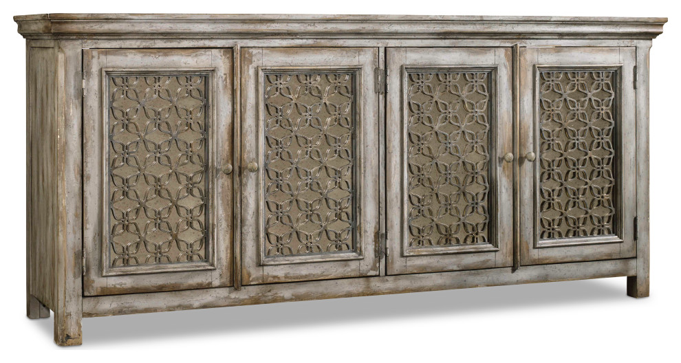 Melange Dorian Credenza   Farmhouse   Entertainment Centers And Tv Stands   by Buildcom  Houzz