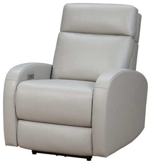 9PH 1176 Levi Power Recliner  Dove   Contemporary   Recliner Chairs   by BisonOffice  Houzz