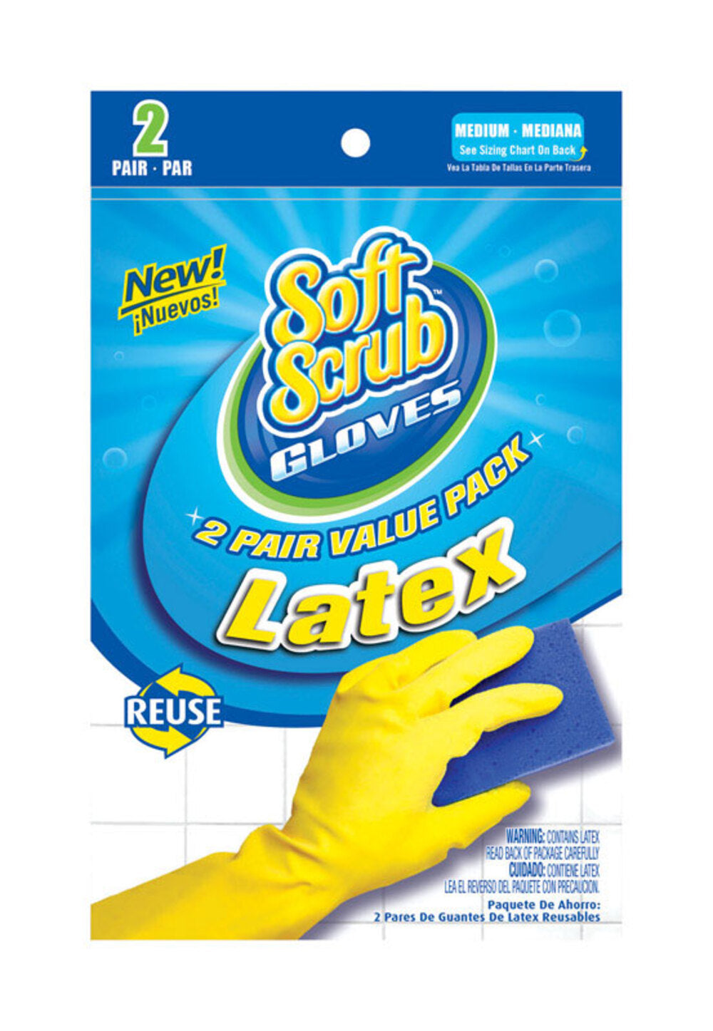 CLN GLOVE LTX M YL